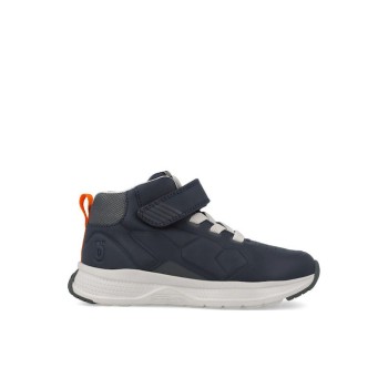 BIOMECANICS ΠΑΙΔΙΚΑ SNEAKERS HIGH ΜΕ ΣΚΡΑΤΣ ΜΠΛΕ 251252-A089